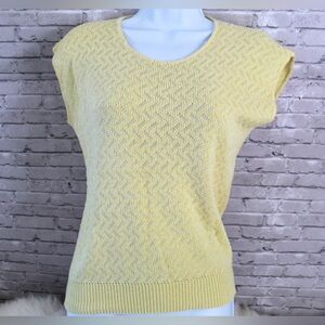 Kate Collins Vintage 80’s sweater vest made in USA no size tag like a small/XS